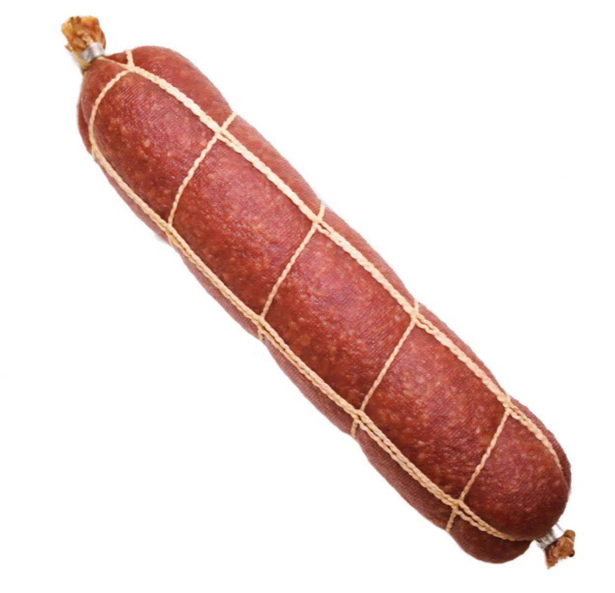 Hukki Hitch, hand-tied artisan salami with twine