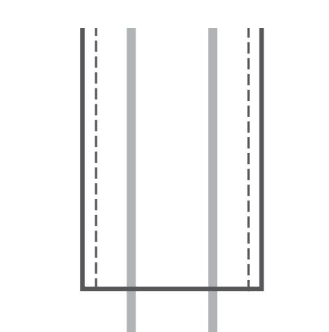 Double side seal plus tapes diagram